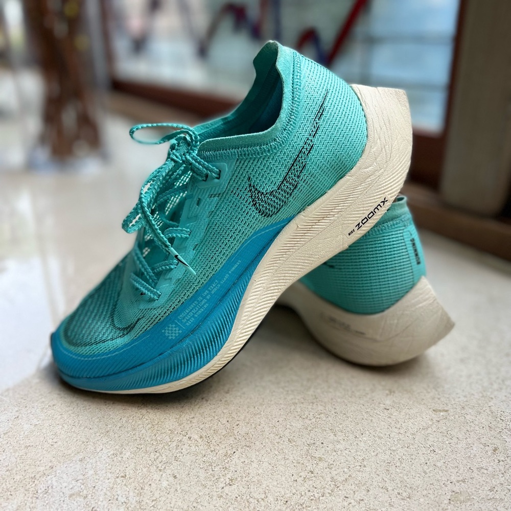 Nike Zoom X Vaporfly Next %2. Women size 7.5. Good condition, clean.
